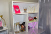 White 40”H Desk Hutch - UA -  TUT -  ADA ROOMS ONLY