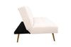 White Decorative Futon- UM